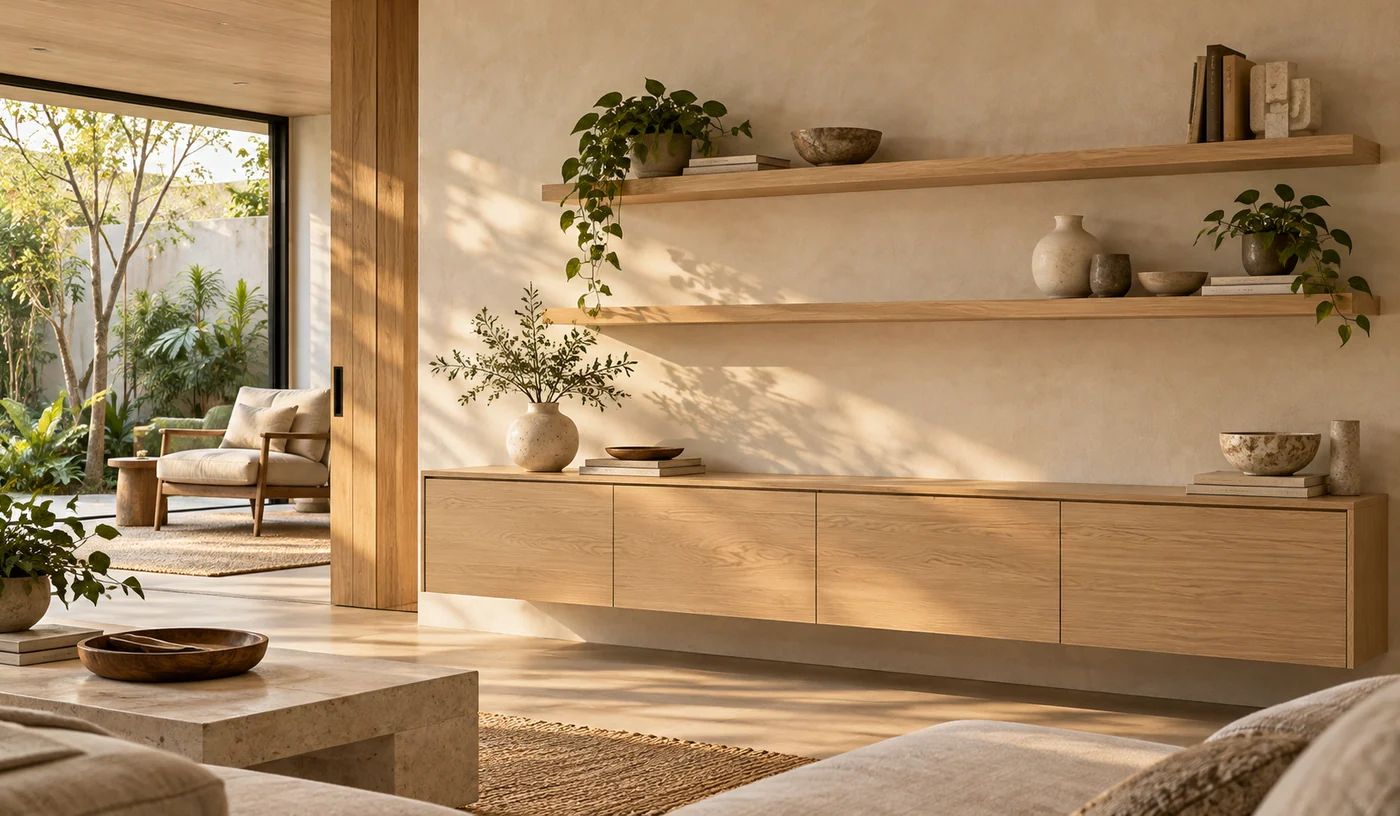 home about — illustrative interior design concept