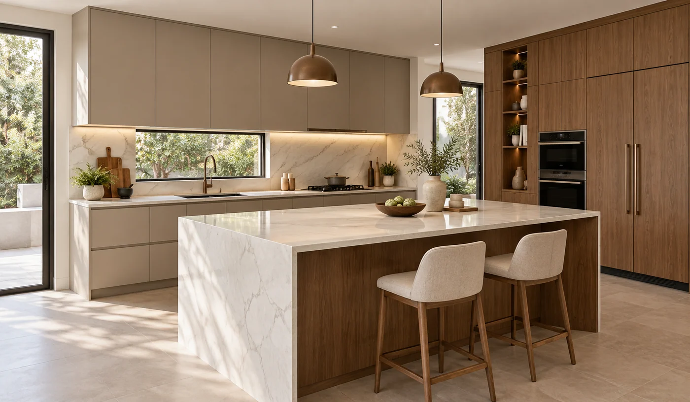 kitchen — illustrative interior design concept