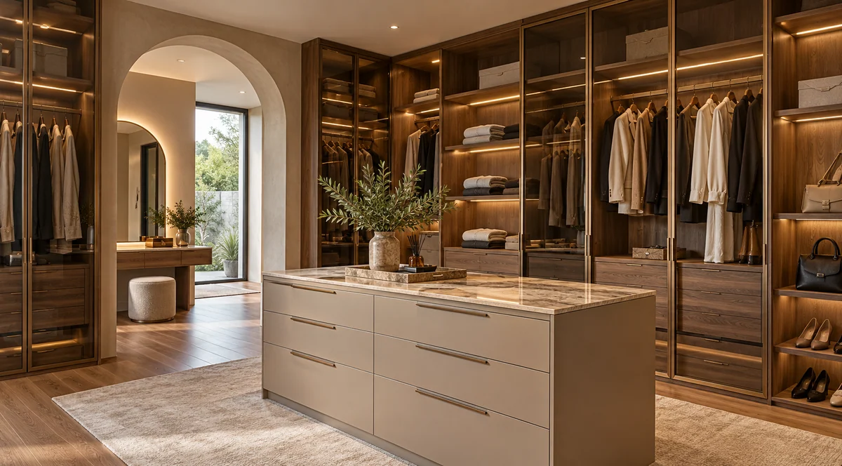 walkin — illustrative interior design concept
